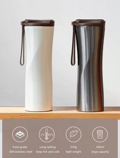 Термокружка Xiaomi Kiss Kiss Fish oled Черный