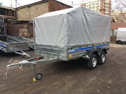 Прицеп двухосный 3.5х1.5 Кремень31