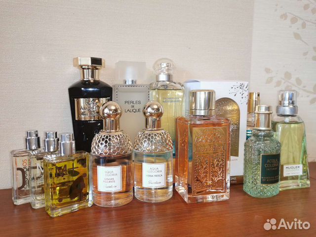 Нишевая и люксовая парфюмерия из личной коллекции