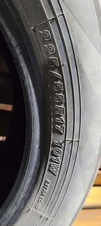 Yokohama 225/55 R17, 4 шт