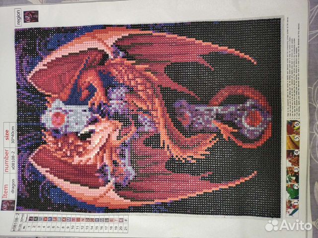 Алмазная мозаика готовые работы