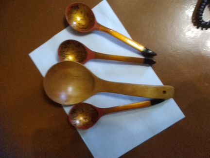 Ложки хохлома