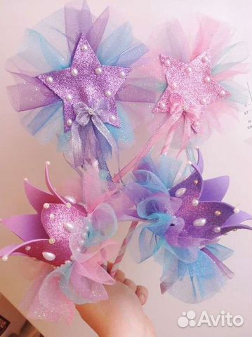 Корона и волшебная палочка. Корона снежинка