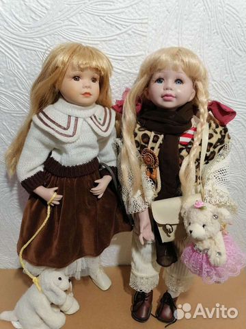 Кукла фарфоровая коллекционная