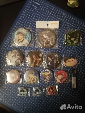 Значки с аниме