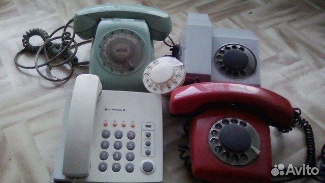 Телефонные советские аппараты