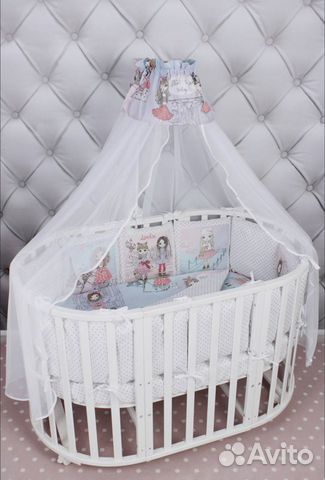 Постельное белье,бортики,19 предметов детское