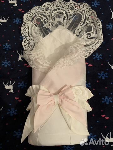 Зимний конверт на выписку