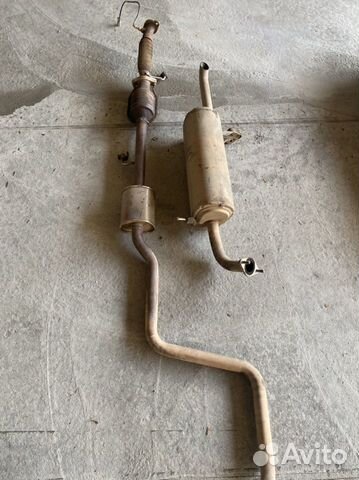 Hyundai Solaris 2 Kia Rio 4 глушитель гофра труба