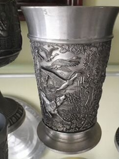 Коллекционный стакан. Олово