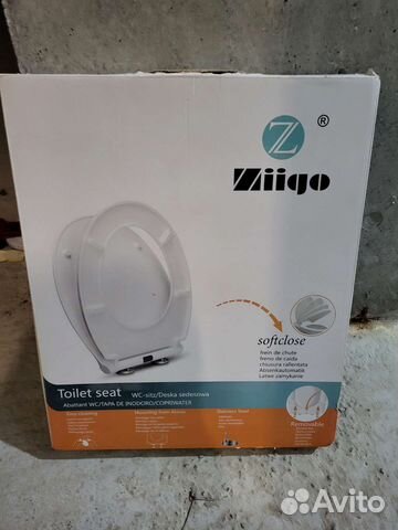 Крышка / Сиденье для унитаза с микролифтом