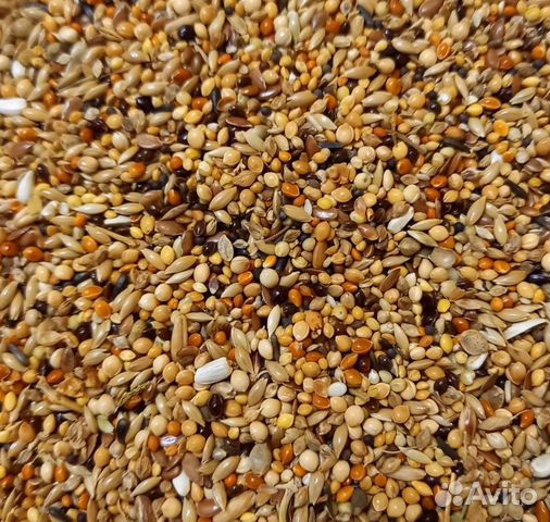 Корм для волнистых попугайчиков, канареек, амадин