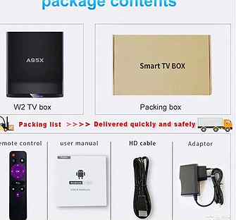 AndroidTV box A95xW2, Andr11, (2-16Gb)(4-32Gb)