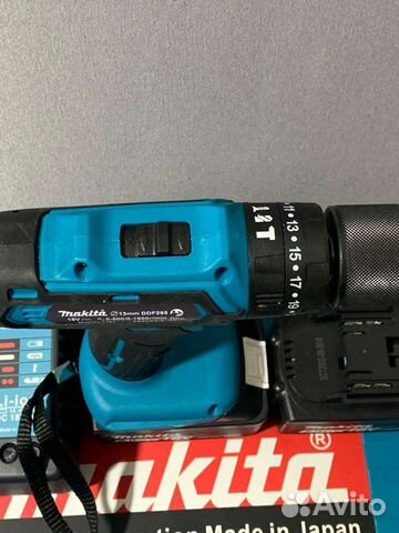 Аккумуляторная дрель шуруповерт makita 18v