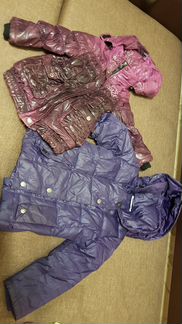 Курточки для девочки пакетом 116 р