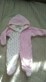 Комбинезон велюровый 62р