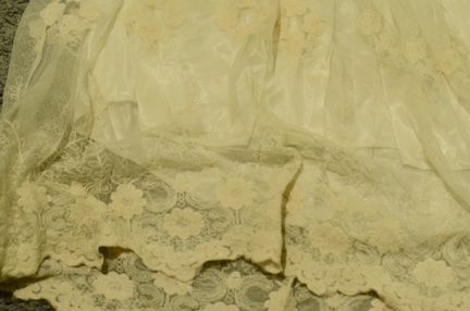 Топ белый кружевной