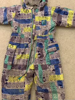 Deux par deux зимний комбинезон для мальчика