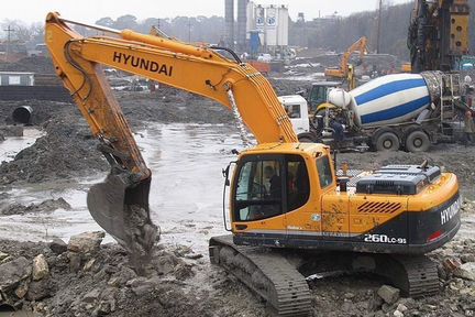 Аренда гусеничного экскаватора