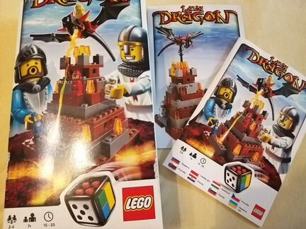 Lego игра lava dragon комплект