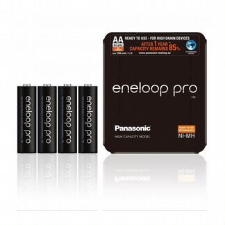 Panasonic Eneloop PRO AA 2450 4BP (BK-3hcde/4LE)