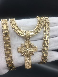 Золотая цепь, золотой крест