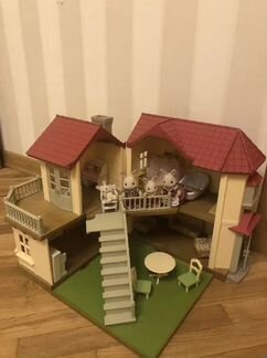Домик Sylvanian Families со светом+наполнение