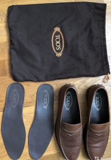 Мокасины кожаные Tod’s