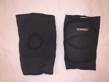 Наколенники чёрные torres (для спорта/волейбола)