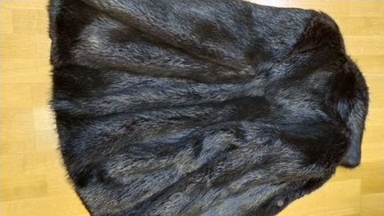 Шуба мужская из меха бобра