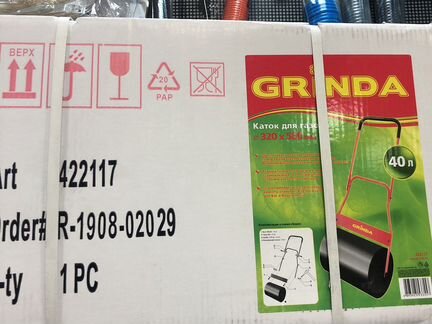 Каток для газона 40л Grinda 422117 новый