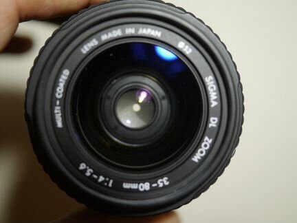 Простая sigma pentax 35-80мм с автофокусом