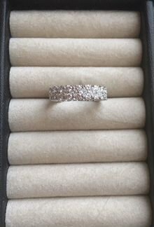 Золотое кольцо 585 пробы с брил. 2.35 ct