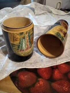 Футляр для бутылки. Народная роспись.Подпись