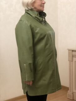 Кожаный плащ
