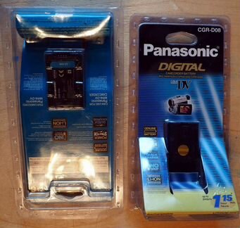 Аккумулятор Panasonic CGR D08 оригинал запечатан
