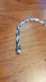 Серебряный браслет новый