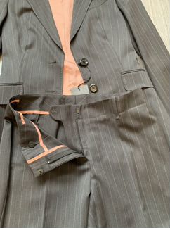 Костюм брючный Hugo boss шерсть новый женский 42-4