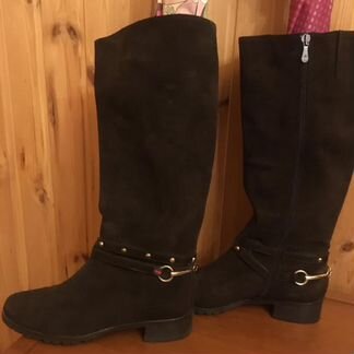 Сапоги Dansi замшевые