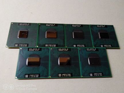 Intel T9300 T9500 T9600 T9800 i5-560 i7-640