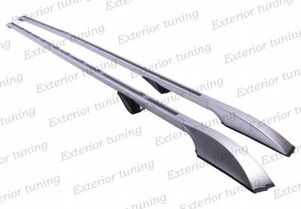 Рейлинги Land Rover Discovery 4 серебро