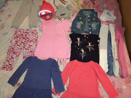 Вещи для девочки 98разм