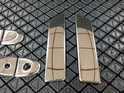 Хром накладки на ручки дверей для Nissan Juke