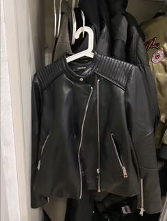 Кожаная куртка Zara
