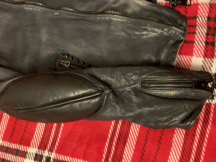 Куртка кожаная мужская новая Replay