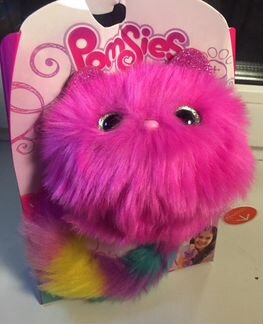 Помси интерактивный котёнок Pomsies Радуга Оригина