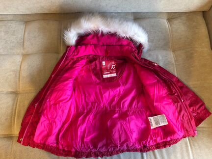Пуховик для девочки Reima