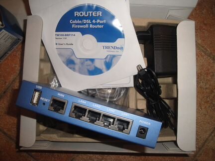 Маршрутизатор (роутер) TrendNet TW100-BRF114U