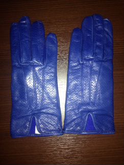Кожаные перчатки Италия размер 6 1/2