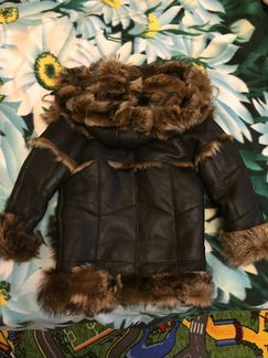 Дубленка на девочку